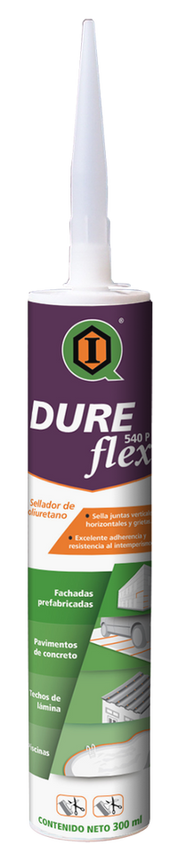 Sellador Imperquimia Dureflex 540 P Cartucho 300 ml Negro