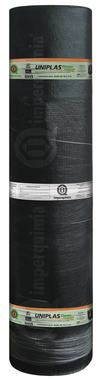 Rollo Impermeabilizante Prefabricado Uniplas Flexo Nano 3.0 VA Arenado 10 m Imperquimia