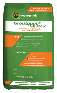 Cementicio Imperquimia Groutquim NM 500K Saco 30 kg Gris