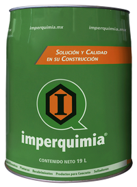 Impermeabilizante Imperquimia Impercoat Cemento Wet Cubeta 19 l Negro