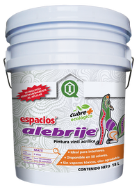 Pintura Imperquimia Espacios ALEBRIJE Cubeta 18 l Blanco
