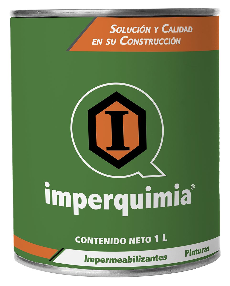 Pintura Base Solvente Anticorrosiva ESPACIOS ESMALTE PLUS Blanco 1 L Imperquimia