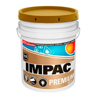 Impermeabilizante acrílico IMPAC Premium Fibratado color blanco 10 años