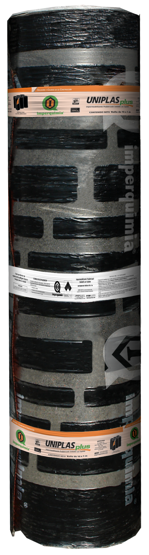rollo impermeabilizante 3.5 vg imperquimia 10 m2 verde