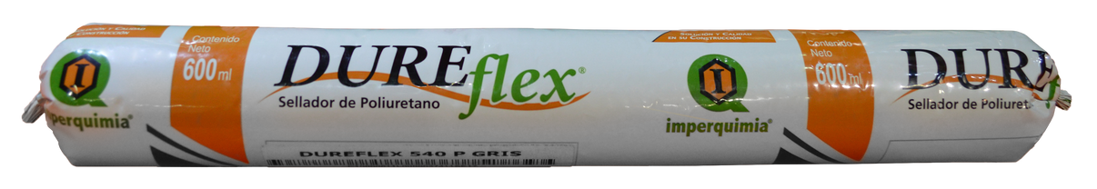 Sellador Elástico de Poliuretano DUREFLEX 540 P Negro 600 ml Imperquimia